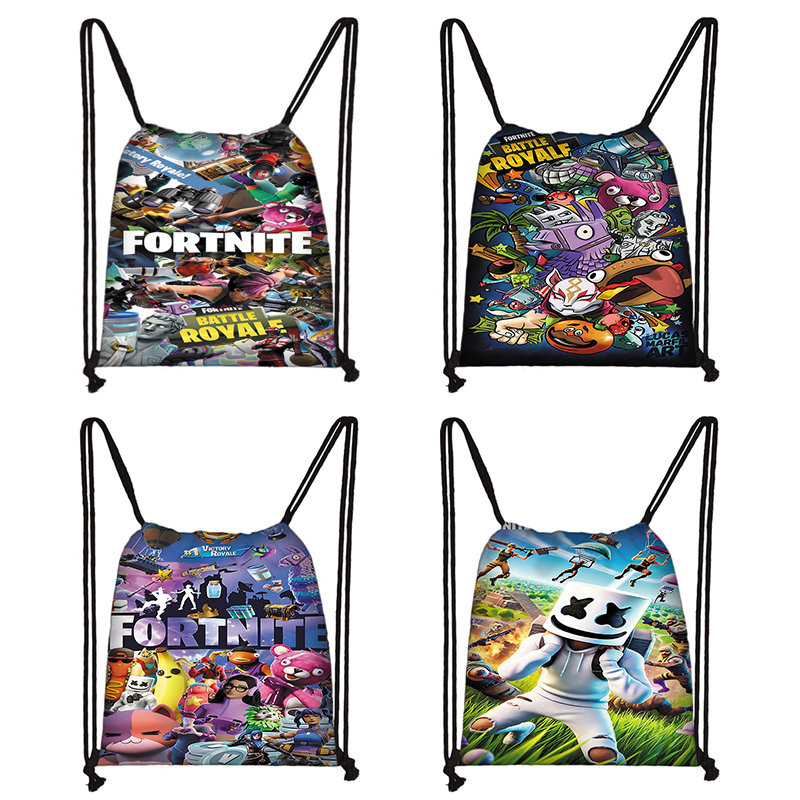 Fashion Backpack Women - กระเป๋าเป้สะพายหลังลายพิมพ์สำหรับเด็ก ผู้ชาย ลายเกมส์ฮิต-F-FortniteS ผู้หญิง ลายฟุตบอล กีฬา